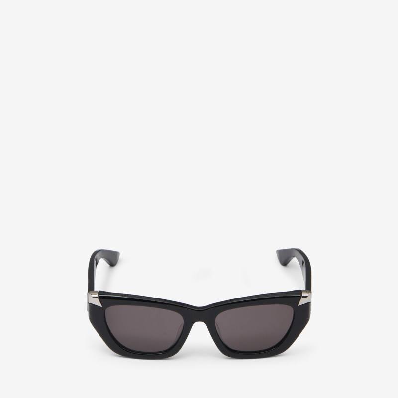 ALEXANDER MCQUEEN - Punk Rivet Geometric Sunglasses - Item 781194J07491056